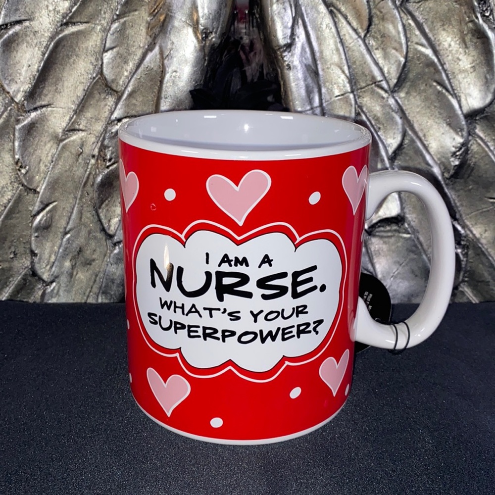 🎁 Home Essentials NWT XL nurse mug 💝